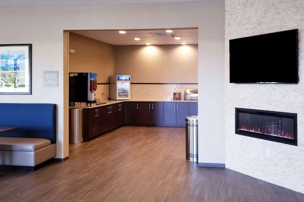 Comfort Suites Burlington Near I-5 Restaurang bild